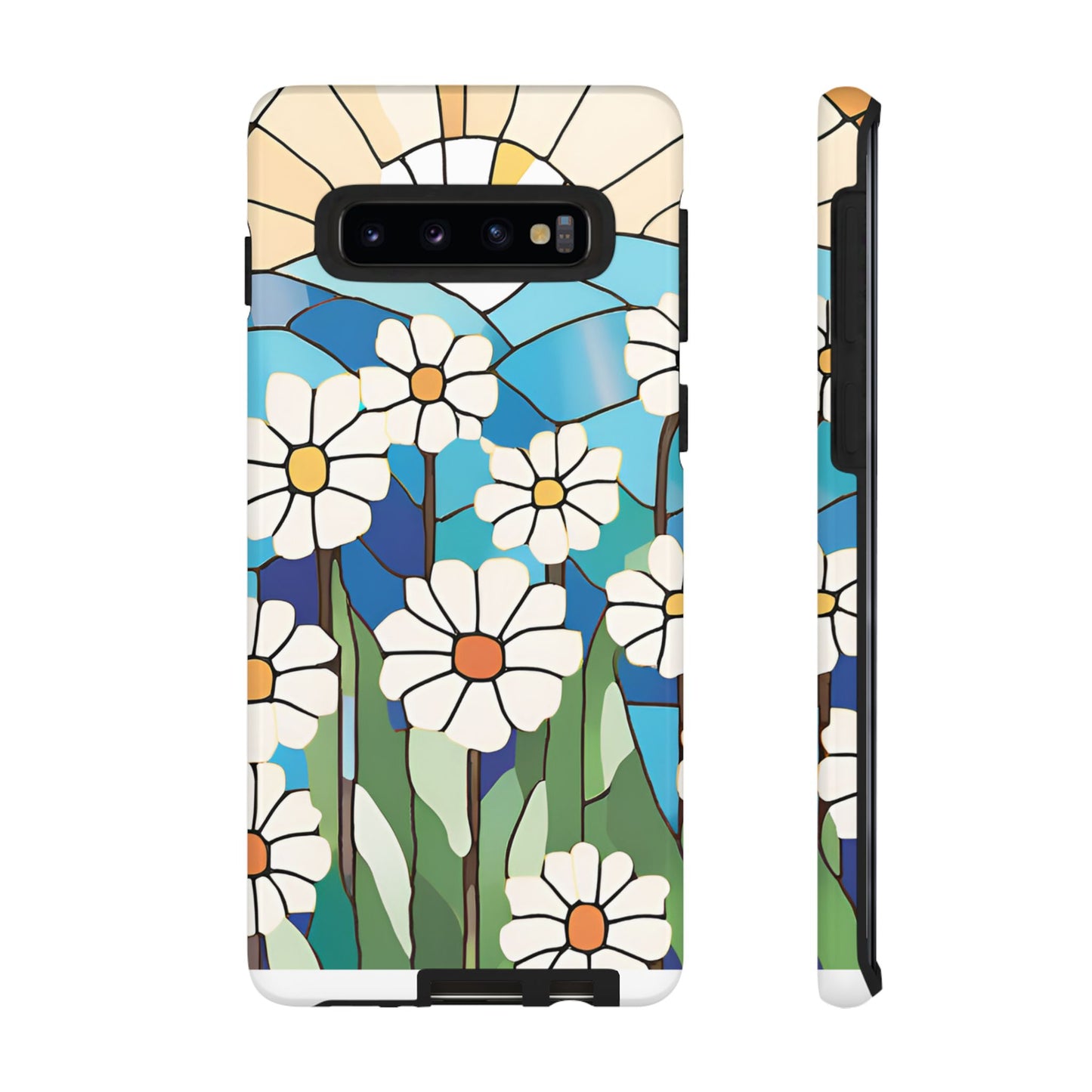 Android Floral Phone Case, Tough Cases, Nature Lover Gift, Floral Aesthetic, Samsung Galaxy S22 S23 S24 Ultra, Google Pixel 9 8 7 6 pro case