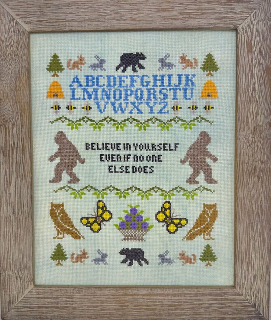SamBrie Stitches Designs Journey Sampler Cross Stitch Chart, Cross Stitch Pattern, Pattern Only