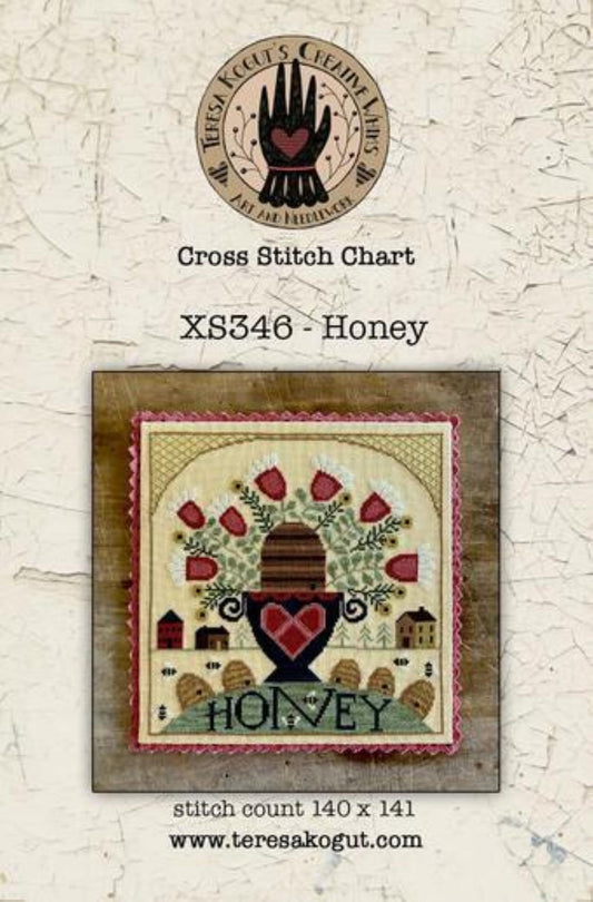 Teresa Kogut - Honey, Cross Stitch Chart, Cross Stitch Pattern, Pattern Only