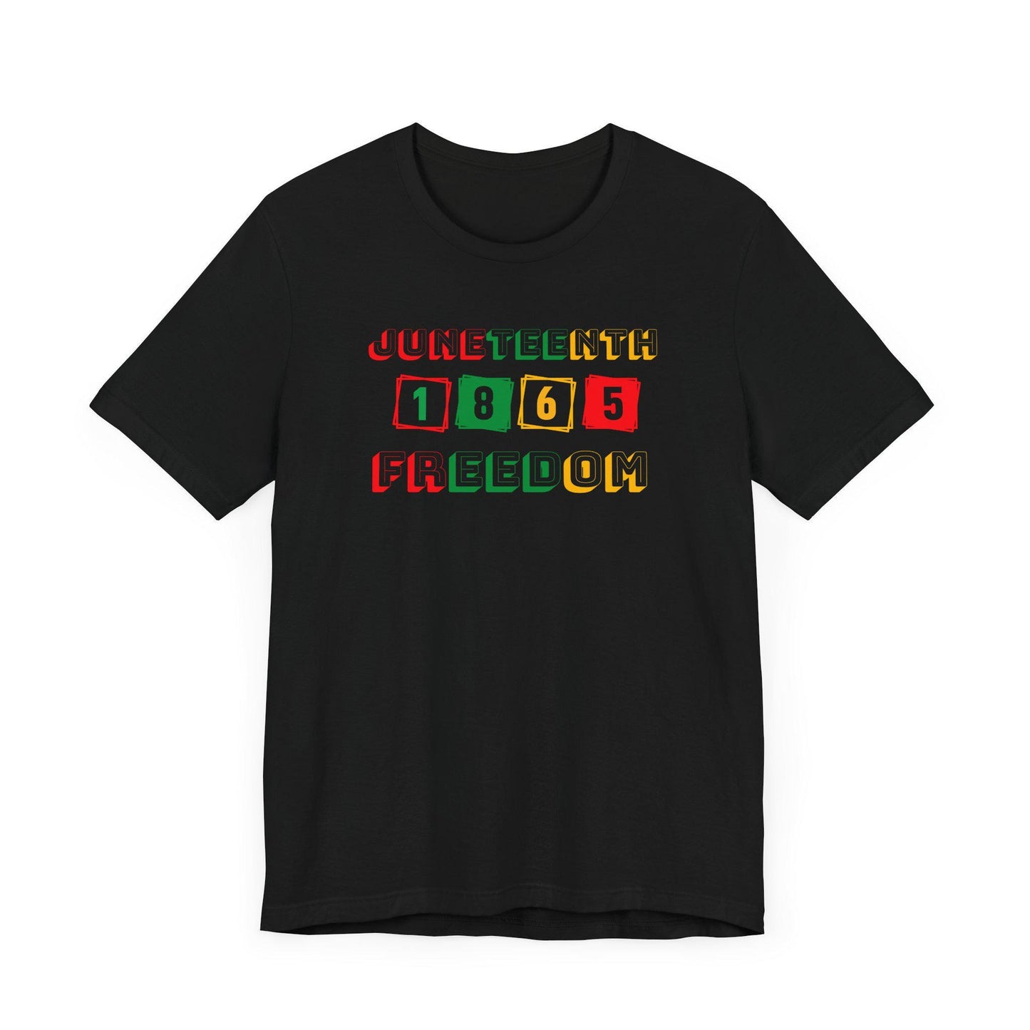 Juneteenth Freedom Tee, Black History Month Apparel, Freedom Day Gift, Celebrating Emancipation 1865, Unisex T-Shirt