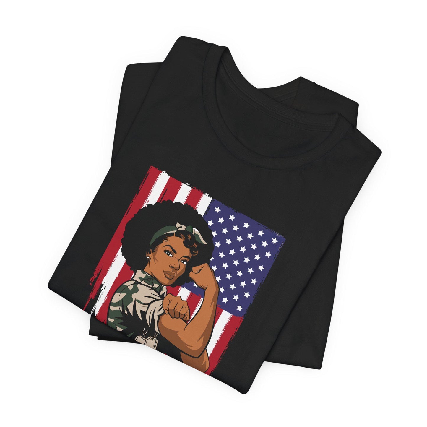 Patriotic T-Shirt, Patriotic Military Graphic T-Shirt, Memorial Day T-Shirt, Independence Day, Veteran's Day
