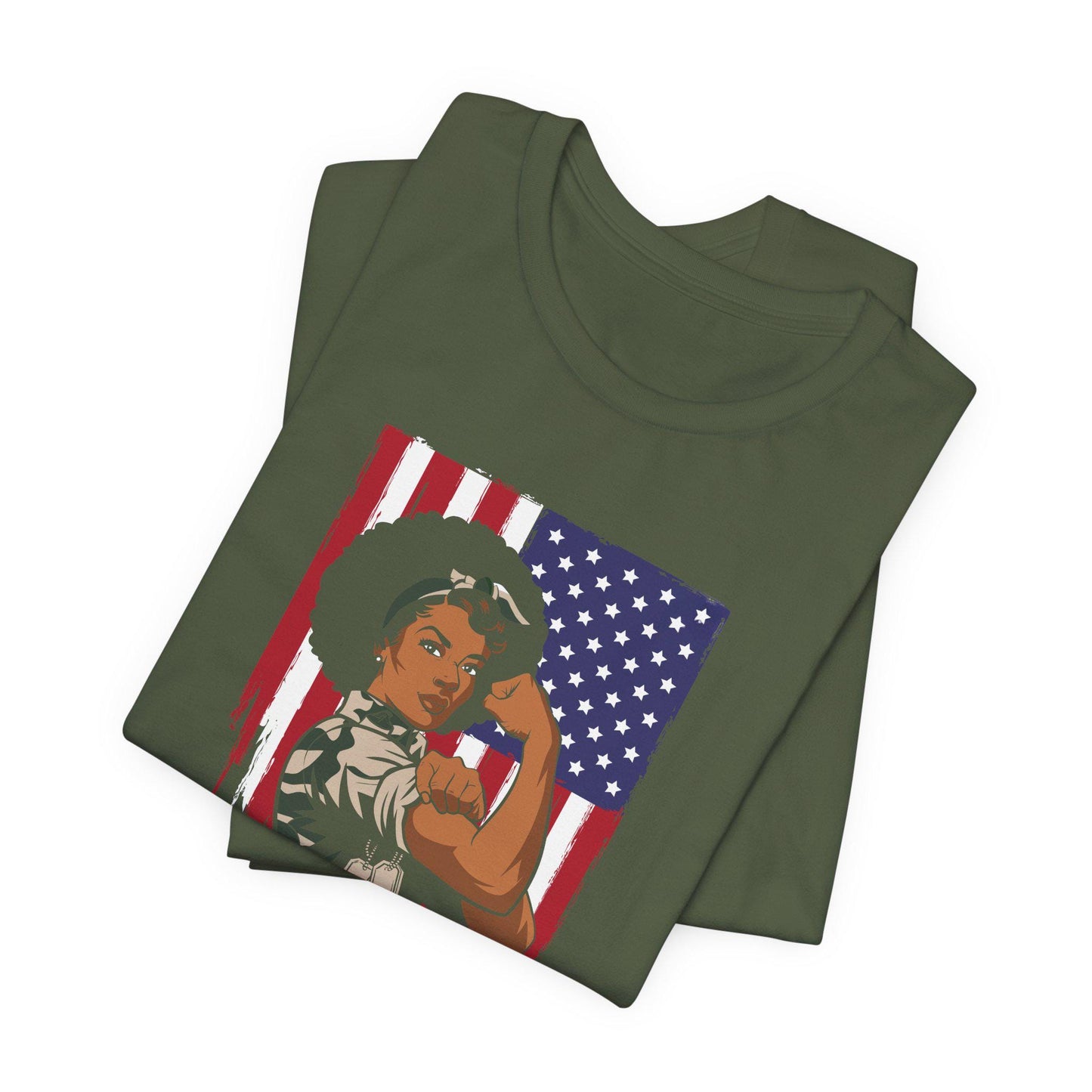 Patriotic T-Shirt, Patriotic Military Graphic T-Shirt, Memorial Day T-Shirt, Independence Day, Veteran's Day
