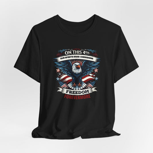 Patriotic Eagle T-Shirt, Memorial Day T-Shirt, Patriotic Military Graphic Shirt, Patriotic Flag, Independence Day, Veteran's Day