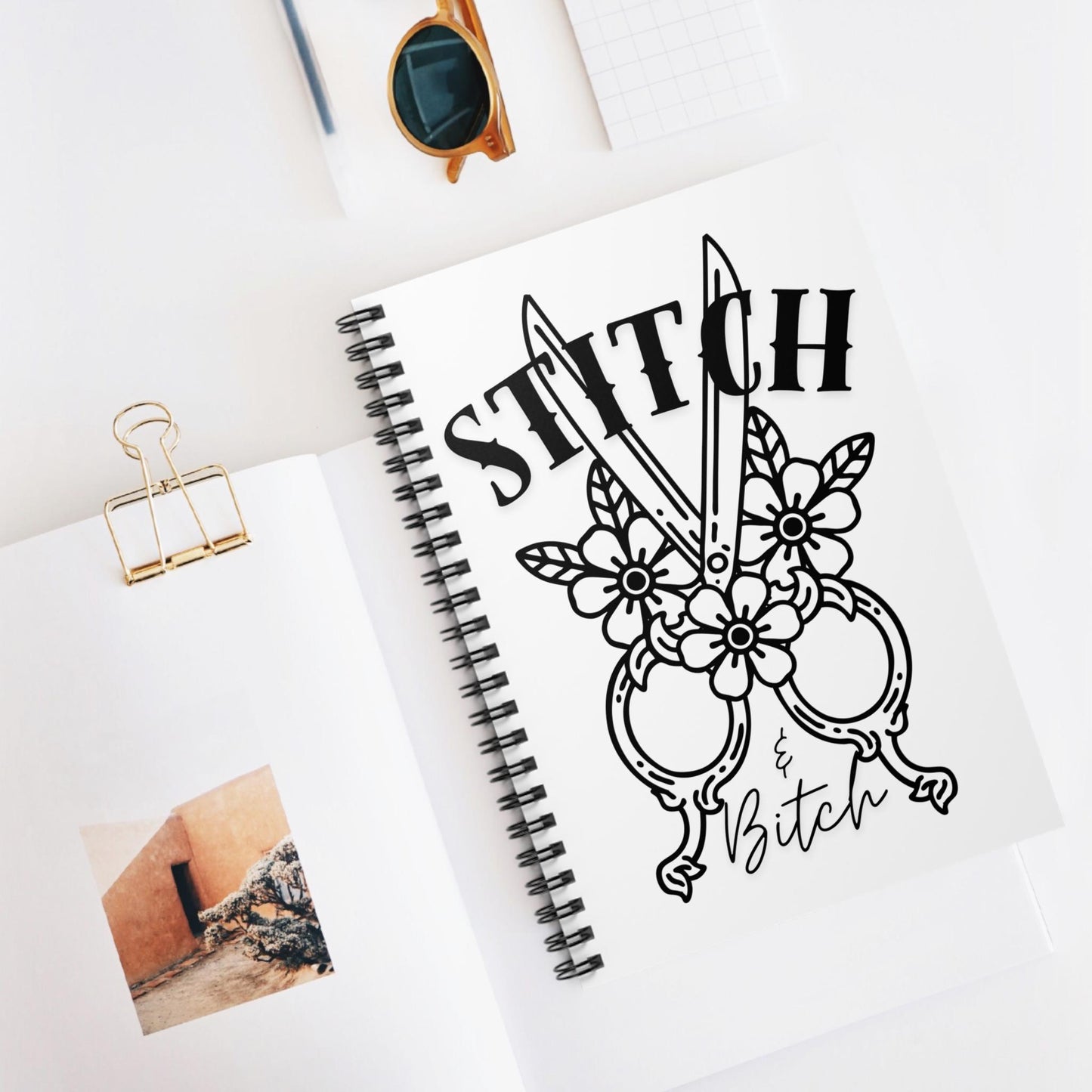 Stitch Notebook, Sassy Stitching Notebook